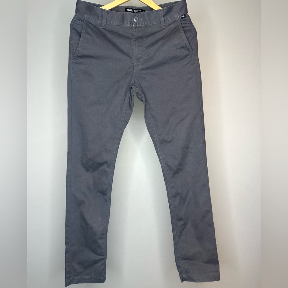 Vans gray slim fit chinos